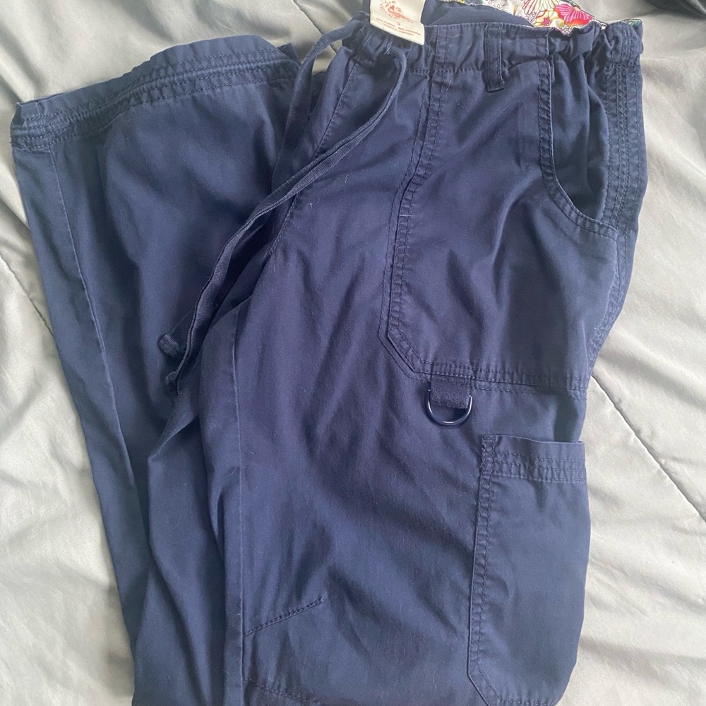 Koi navy blue scrub pants